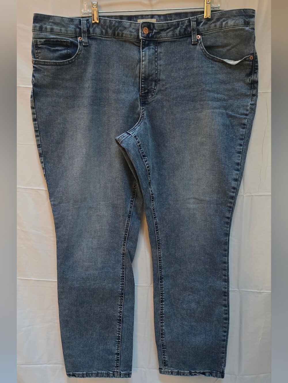 Maurices M Jeans Plus Size 22W Slim Straight Mid Rise Stretch Jeans